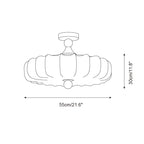 Velora Wood Ceiling Lamp — product view 7