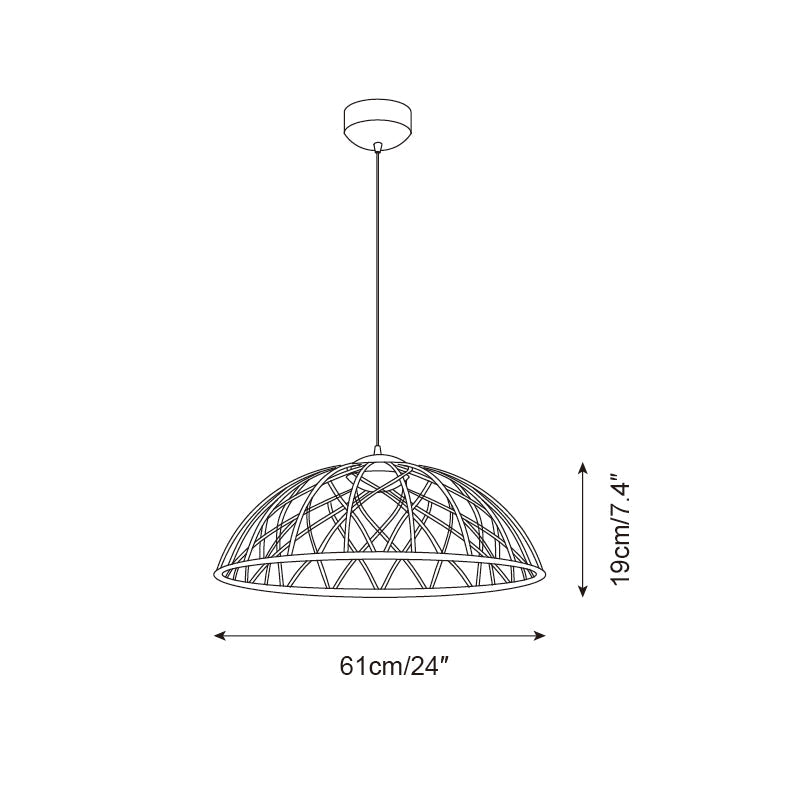Zeela Metal Pendant Lamp — product view 6