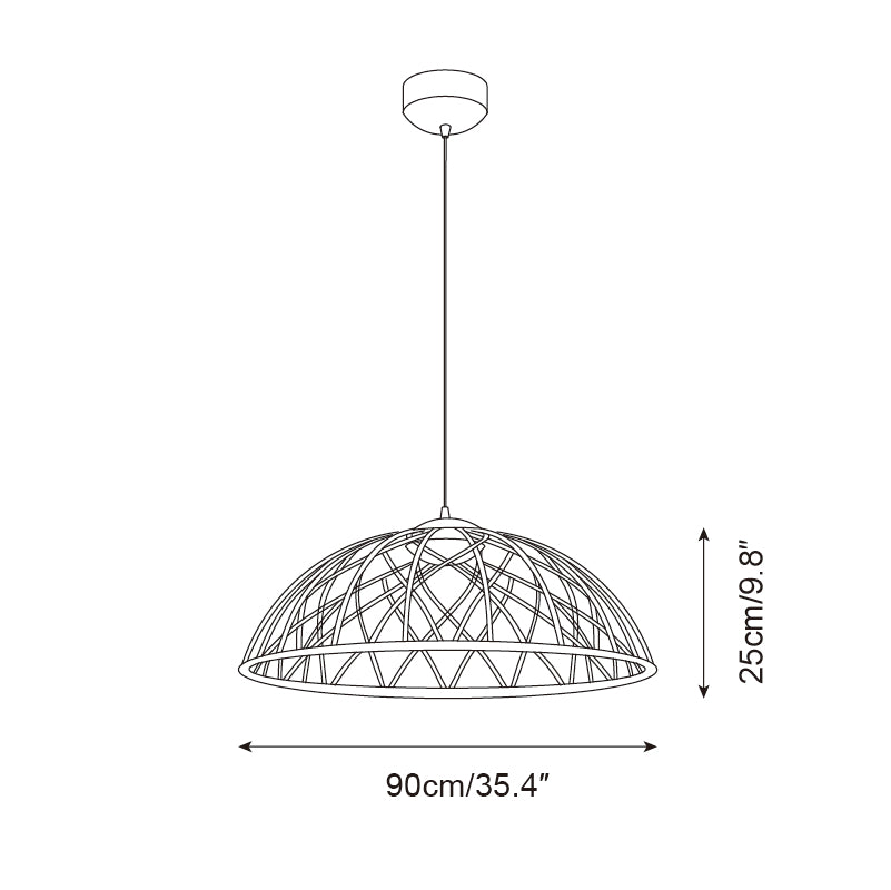 Zeela Metal Pendant Lamp — product view 8