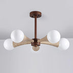 Hedra Travertine Ceiling Lamp — product view 2