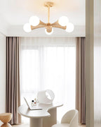 Hedra Travertine Ceiling Lamp — product view 4
