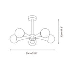 Hedra Travertine Ceiling Lamp — product view 7