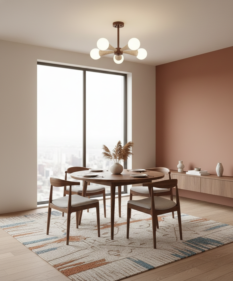 Hedra Travertine Ceiling Lamp — product view 14