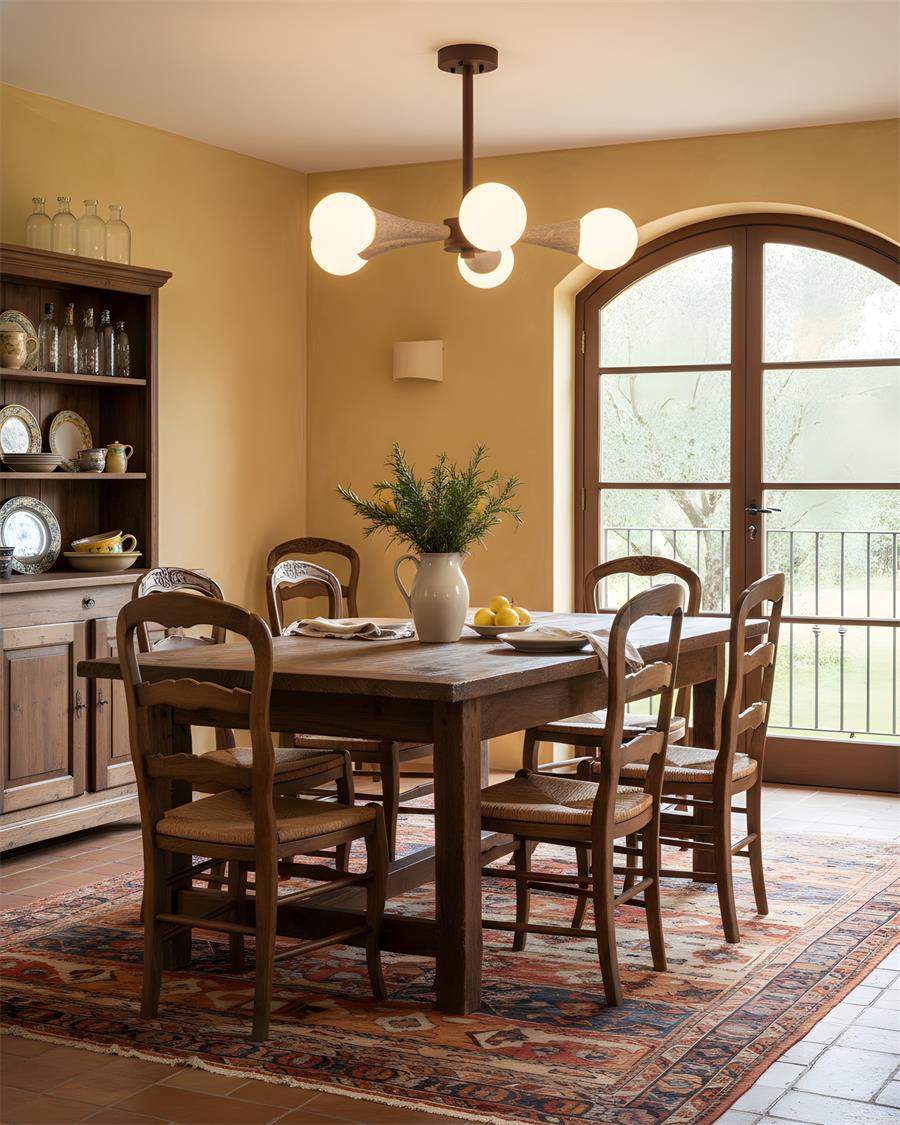 Hedra Travertine Ceiling Lamp — product view 15