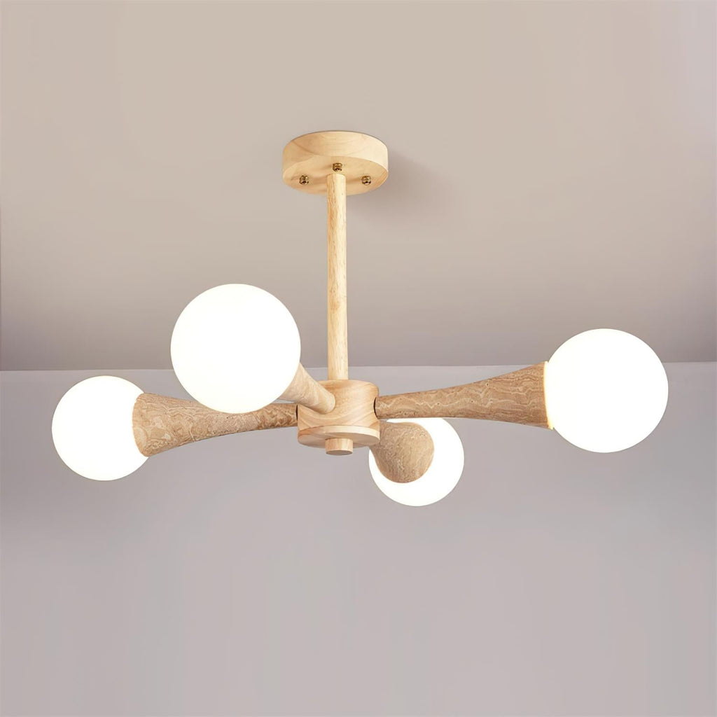 Hedra Travertine Ceiling Lamp — product view 28