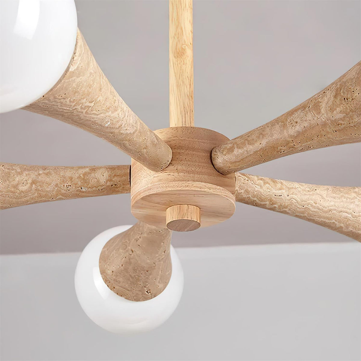 Hedra Travertine Ceiling Lamp — product view 30