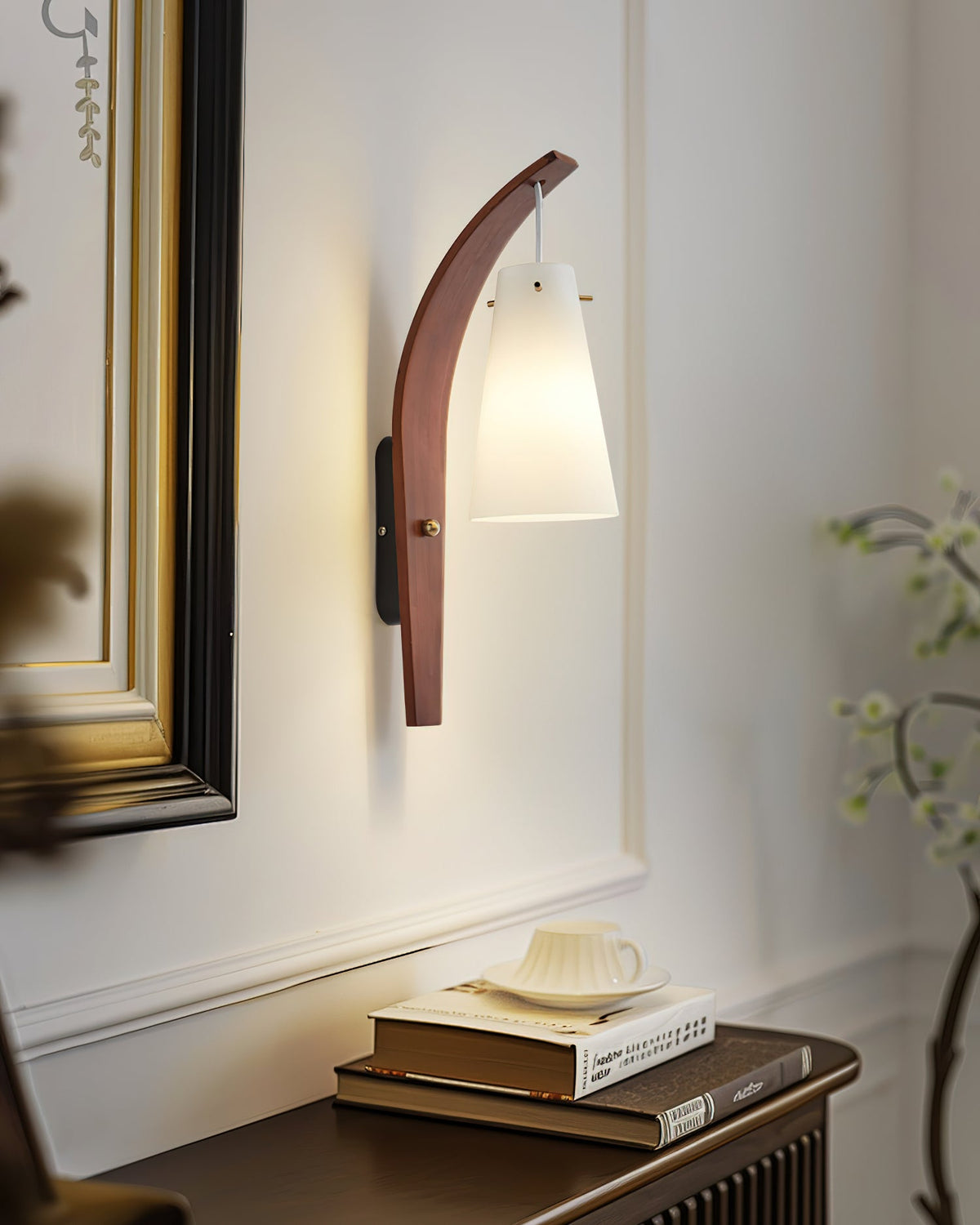 Karo Glass Wall Lamp — product view 3