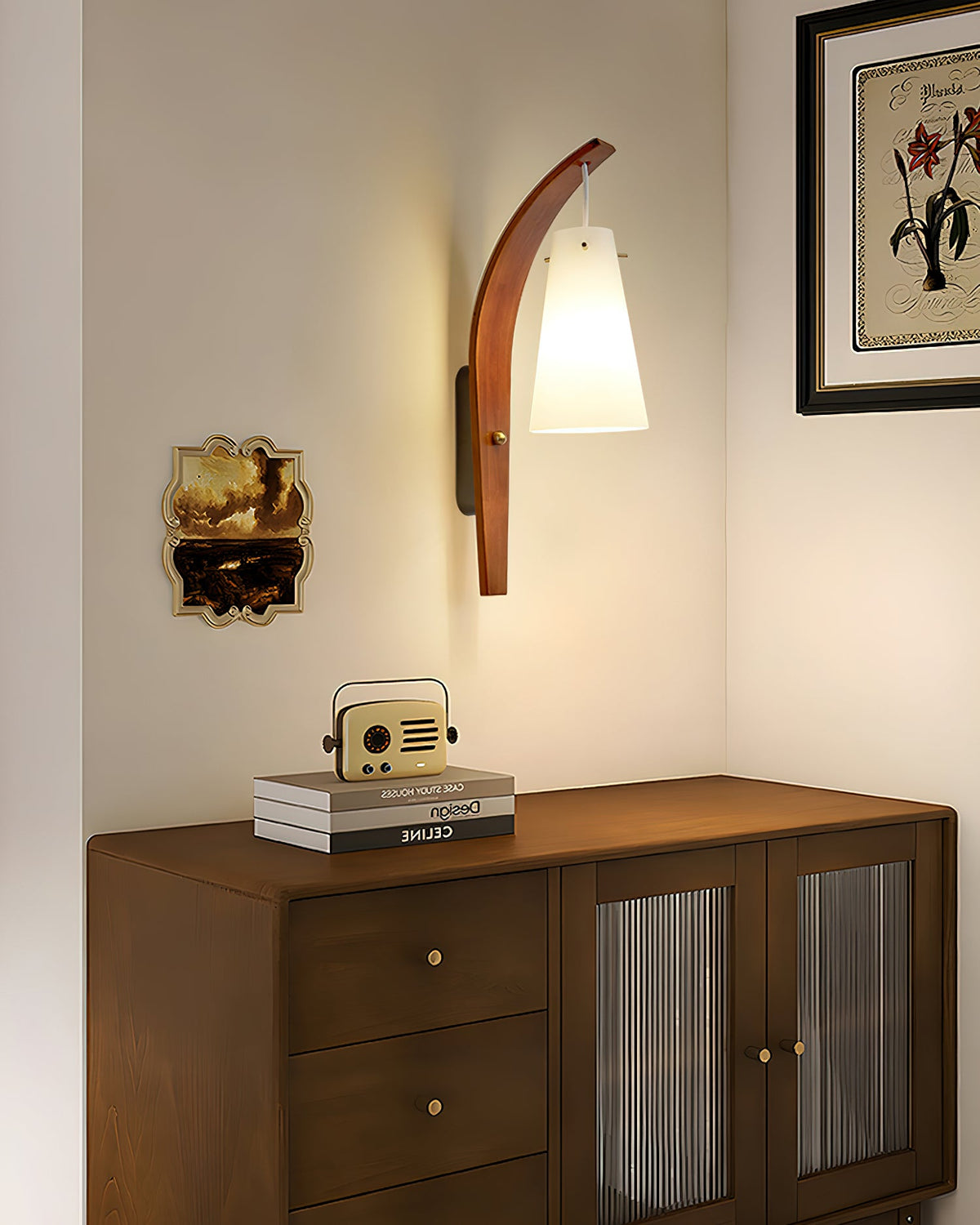 Karo Glass Wall Lamp — product view 4