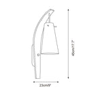 Karo Glass Wall Lamp — product view 5