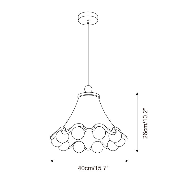 Carniva Metal Pendant Lamp — product view 5