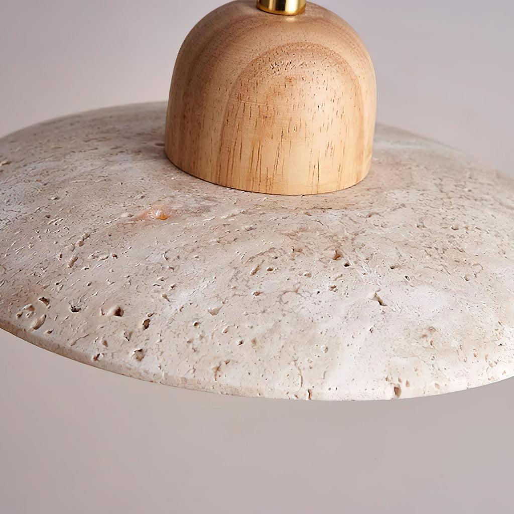 Brim Travertine Pendant Lamp — product view 11