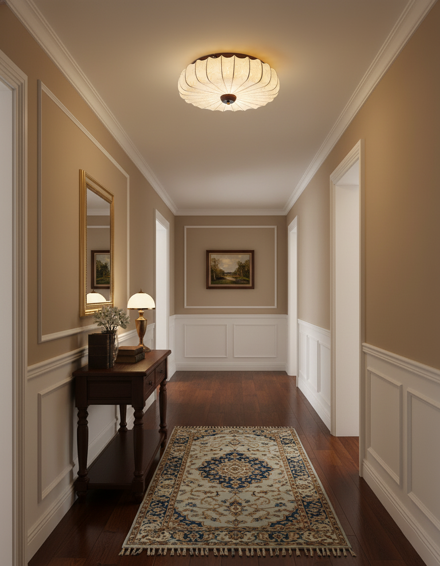 Papilio Wood Ceiling Lamp — product view 8
