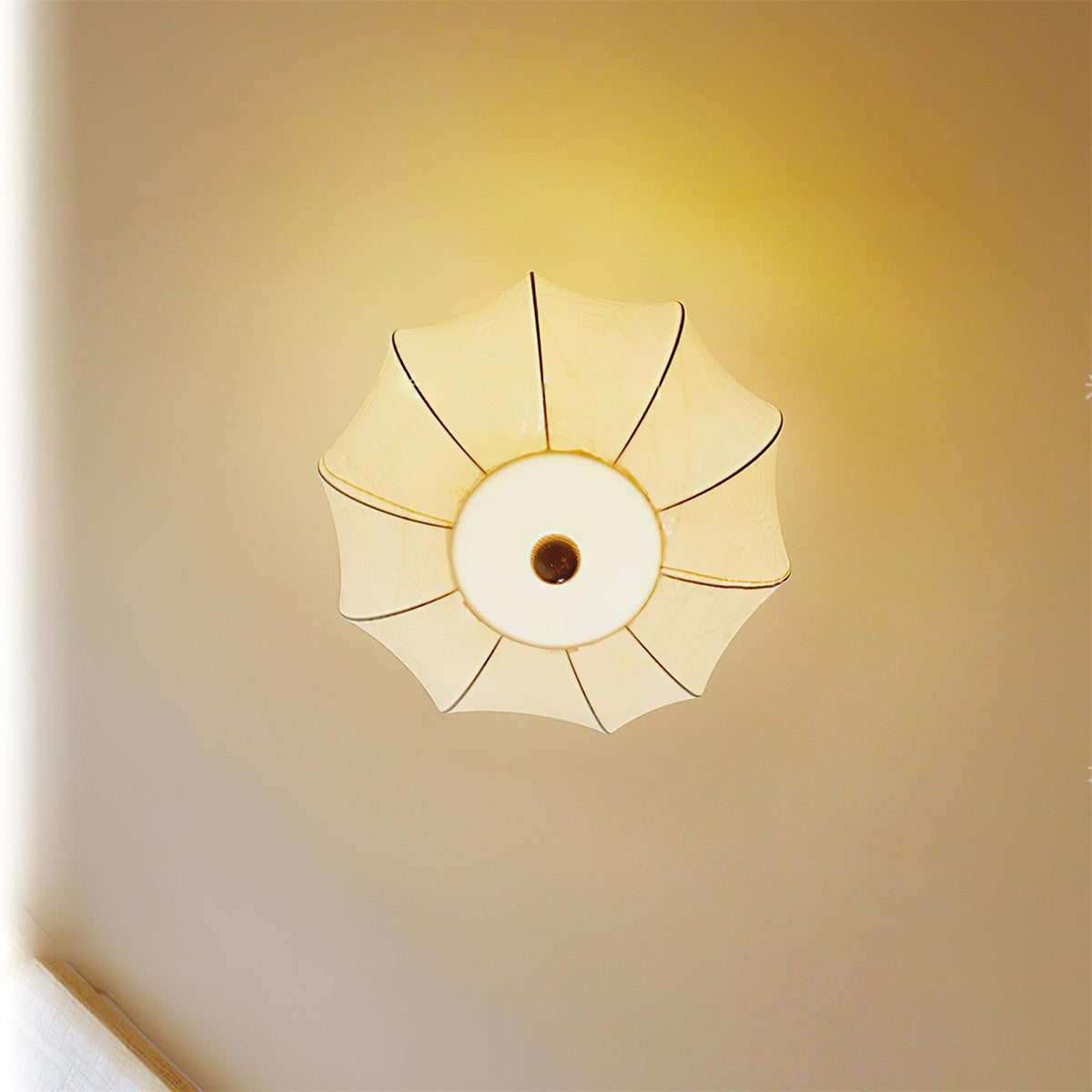 Serica Wood Ceiling Lamp — product view 3