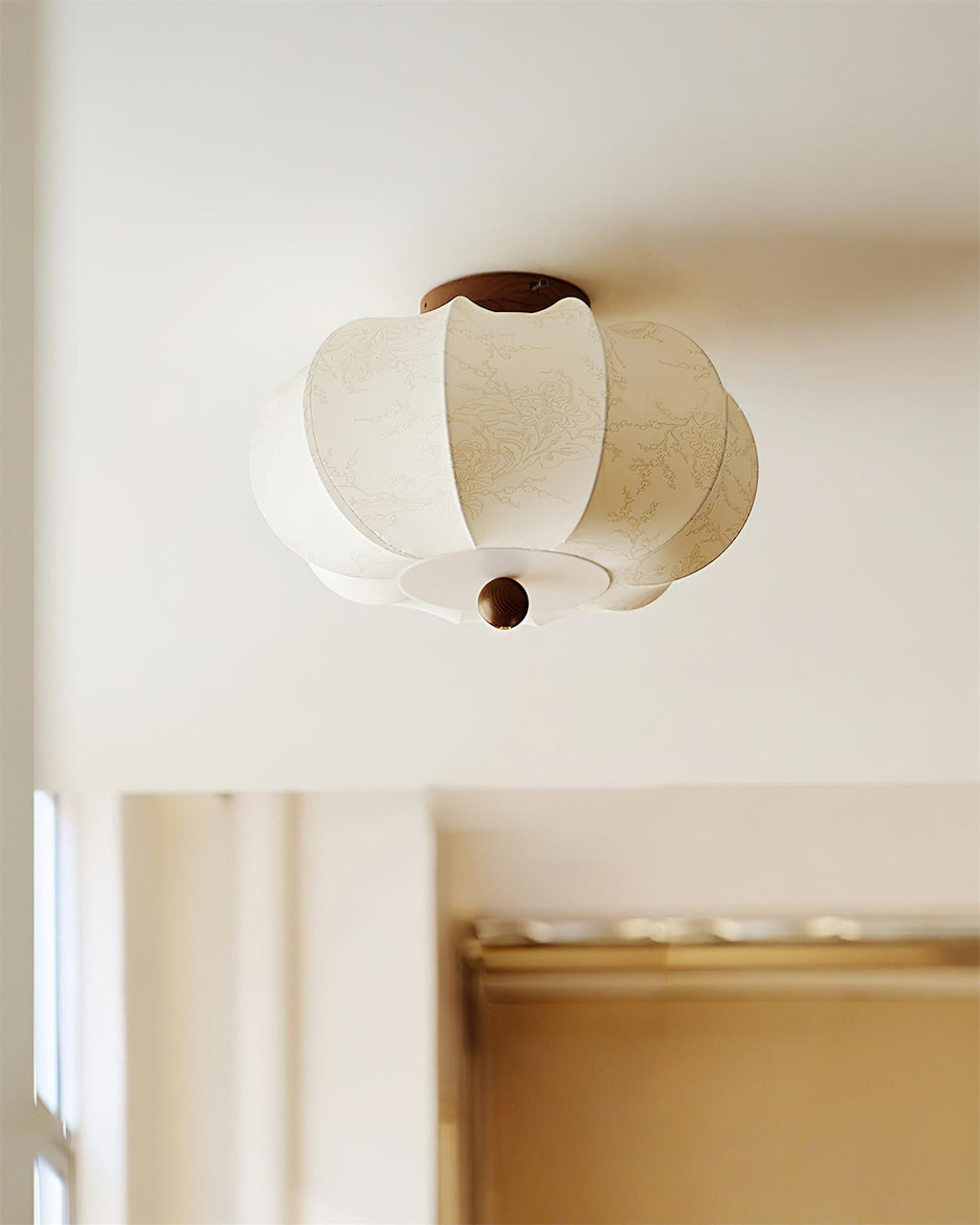 Serica Wood Ceiling Lamp — product view 4