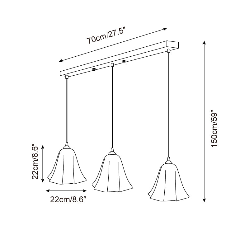 Glacea Glass Pendant Lamp — product view 6