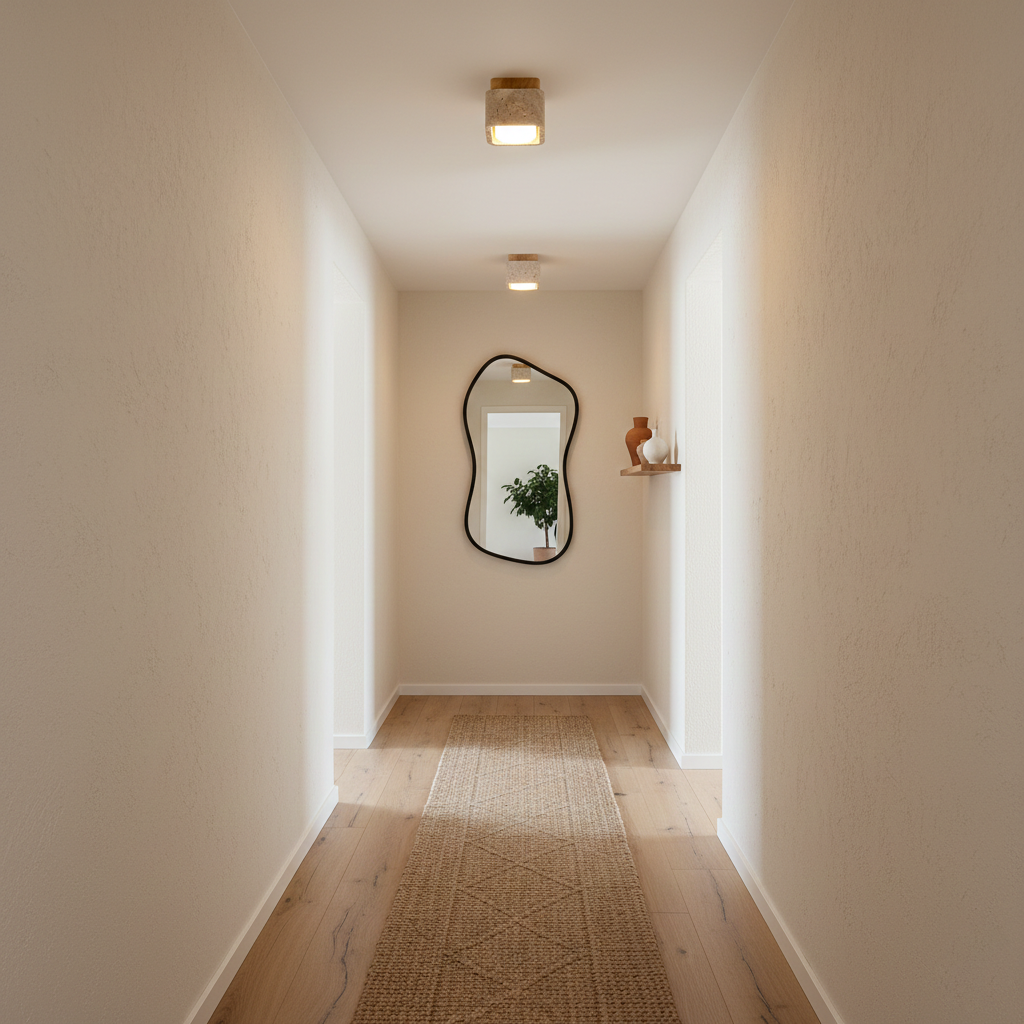 Drava Travertine Ceiling Lamp — product view 10