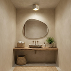Drava Travertine Ceiling Lamp — product view 12