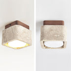 Drava Travertine Ceiling Lamp — product view 22