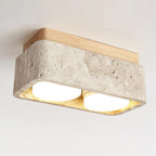 Drava Travertine Ceiling Lamp — product view 25