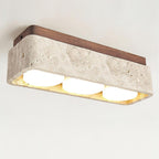 Drava Travertine Ceiling Lamp — product view 26