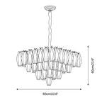 Petralyn Glass Chandelier — product view 6