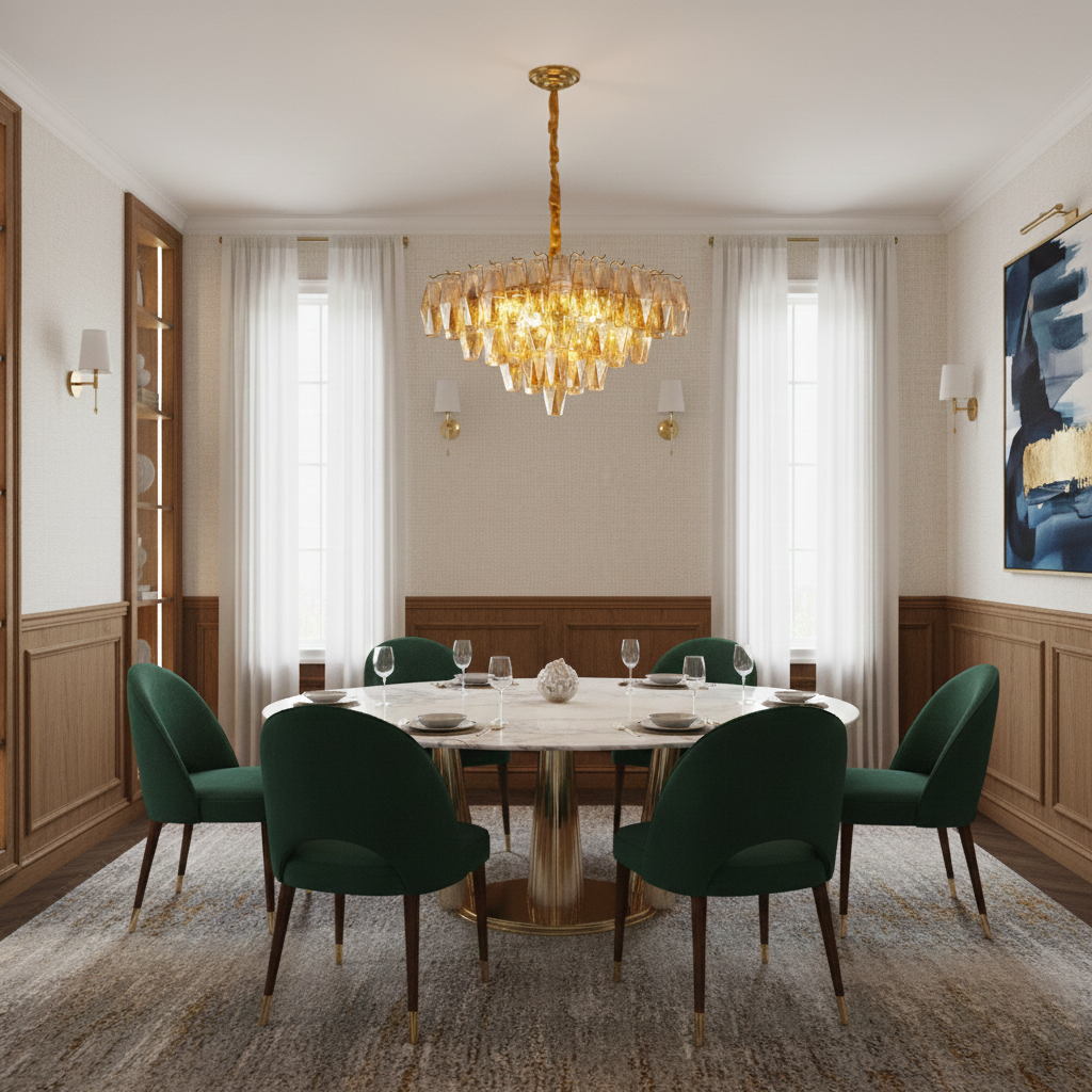 Petralyn Glass Chandelier — product view 8