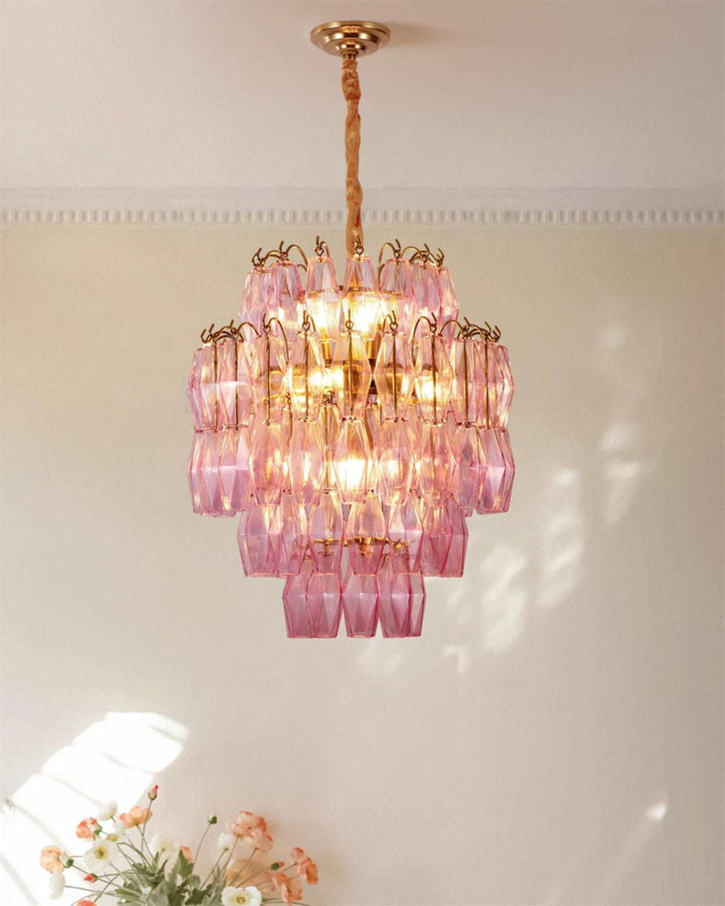 Kaelis Glass Chandelier — product view 3