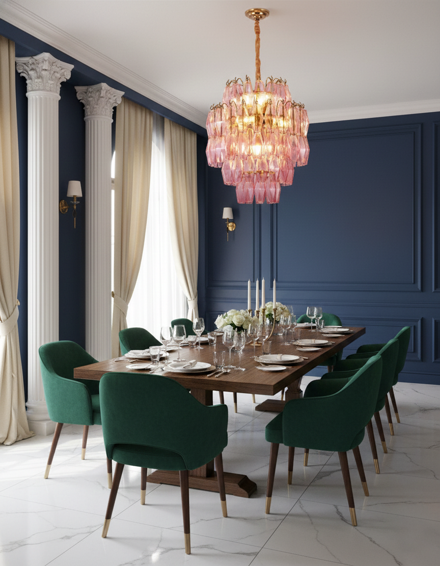 Kaelis Glass Chandelier — product view 8