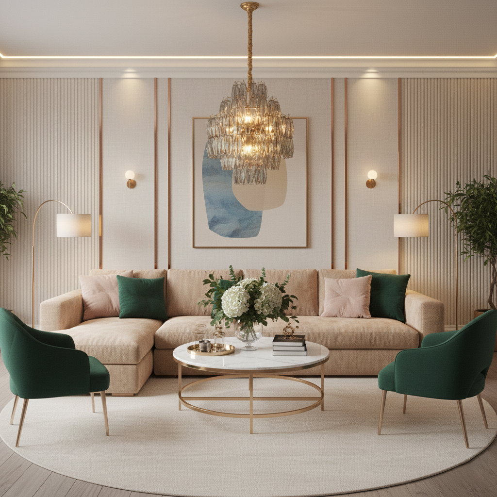 Kaelis Glass Chandelier — product view 10