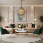 Kaelis Glass Chandelier — product view 10