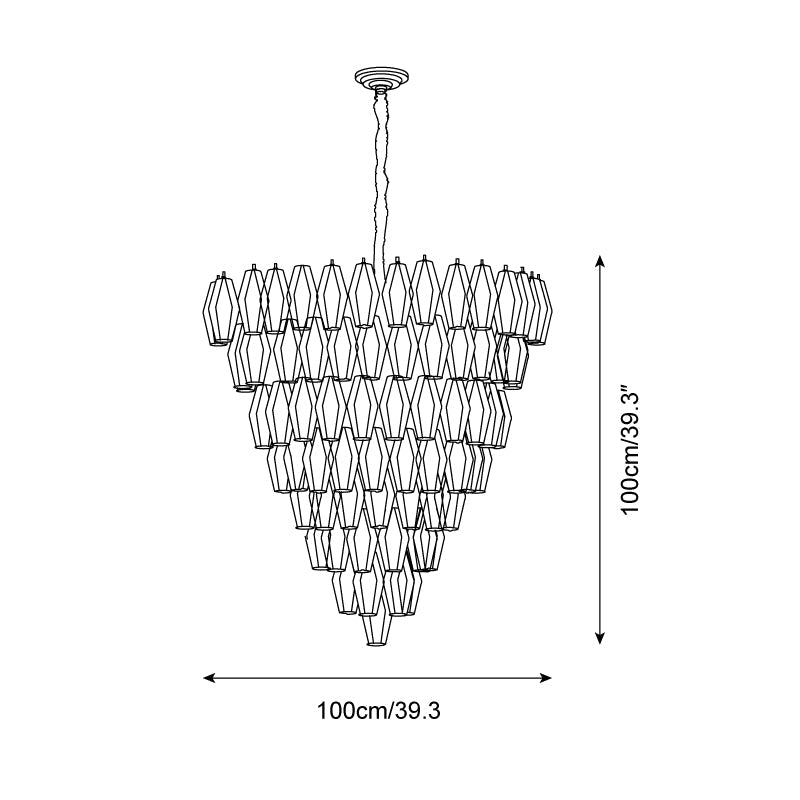 Orinelle Glass Chandelier — product view 7