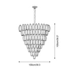 Orinelle Glass Chandelier — product view 7