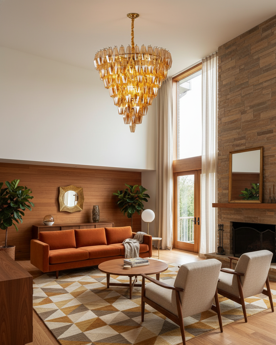 Orinelle Glass Chandelier — product view 9
