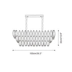 Lunvara Glass Chandelier — product view 6