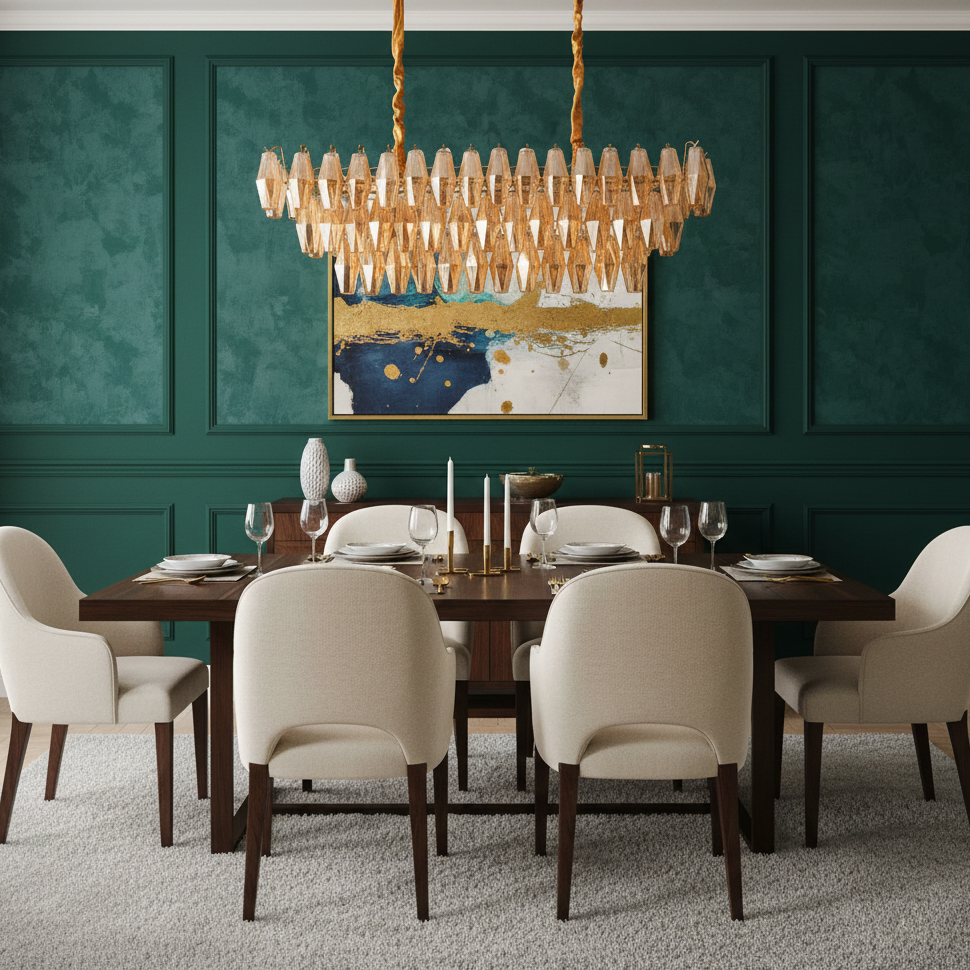 Lunvara Glass Chandelier — product view 8