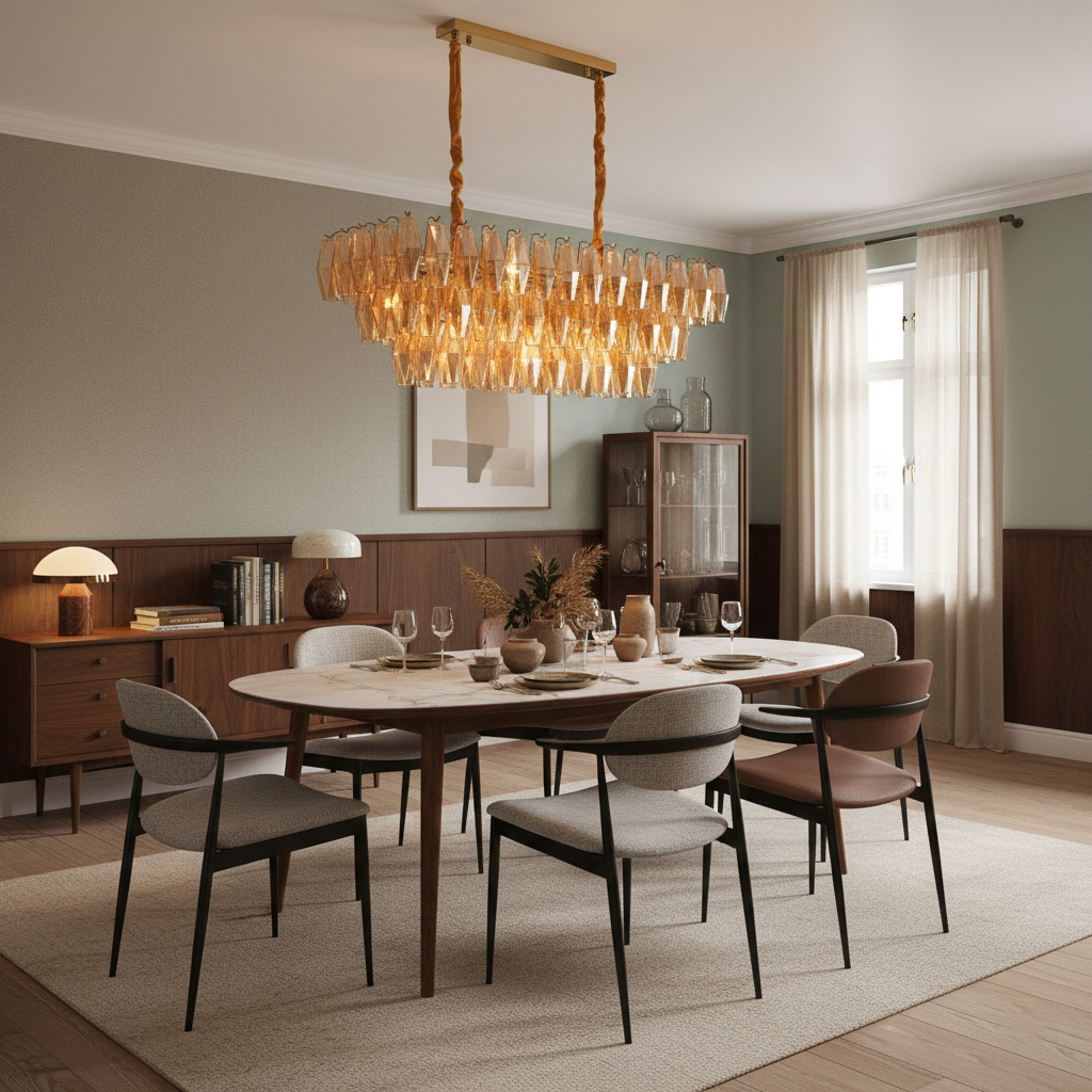 Lunvara Glass Chandelier — product view 10
