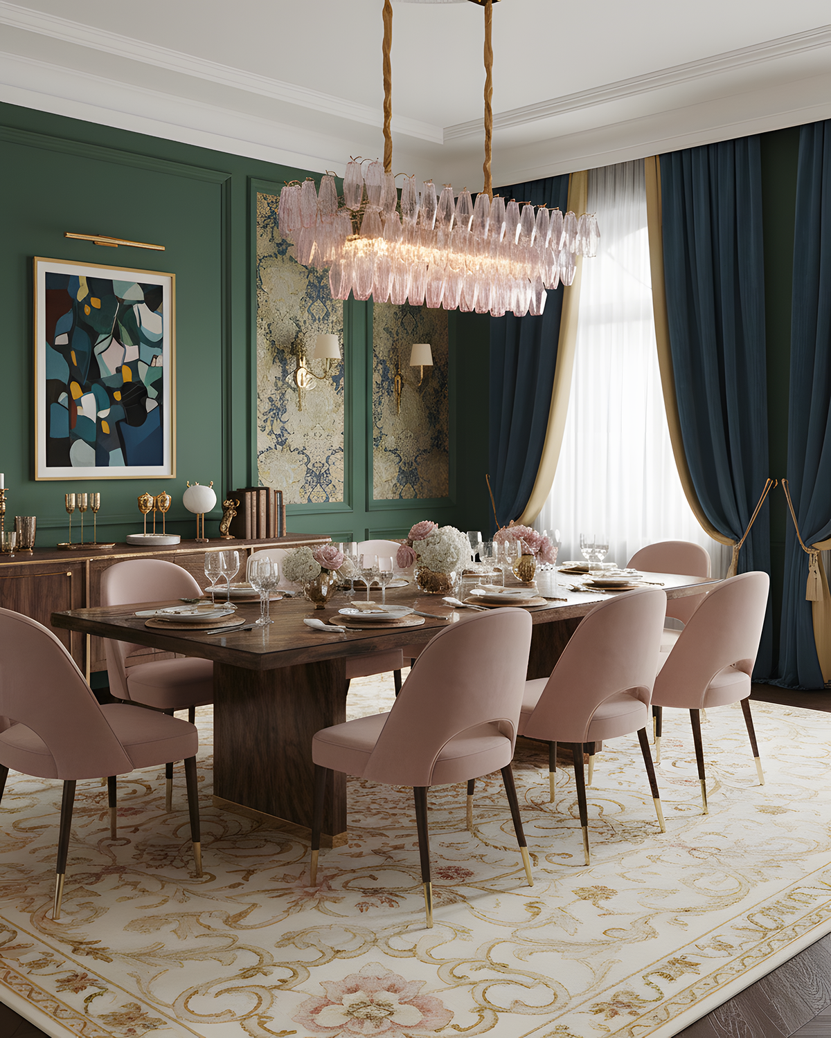 Lunvara Glass Chandelier — product view 11
