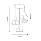 Pavina Glass Pendant Lamp — product view 6
