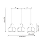 Pavina Glass Pendant Lamp — product view 7