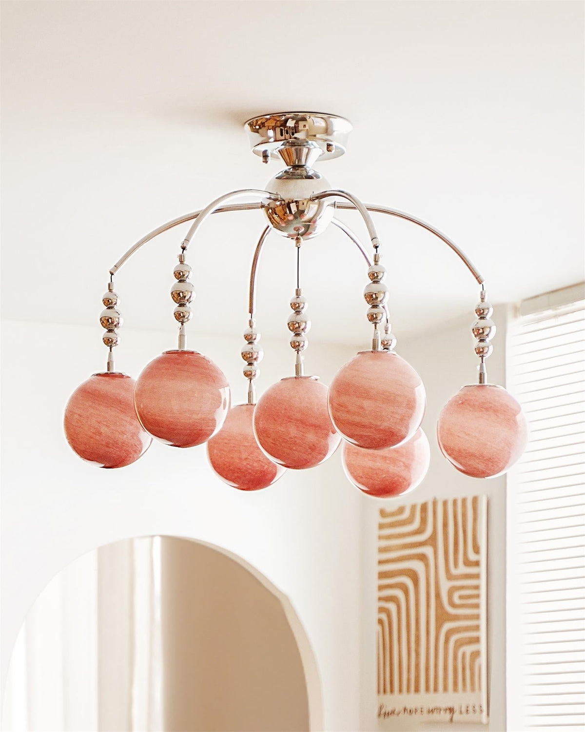 Orbola Glass Ceiling Light — product view 3