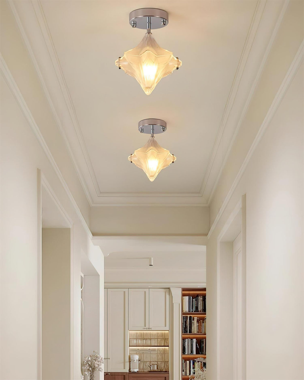 Lyra Glass Ceiling Light — product view 8