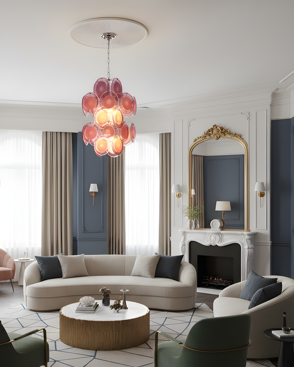 Luniva Glass Pendant Lamp — product view 7