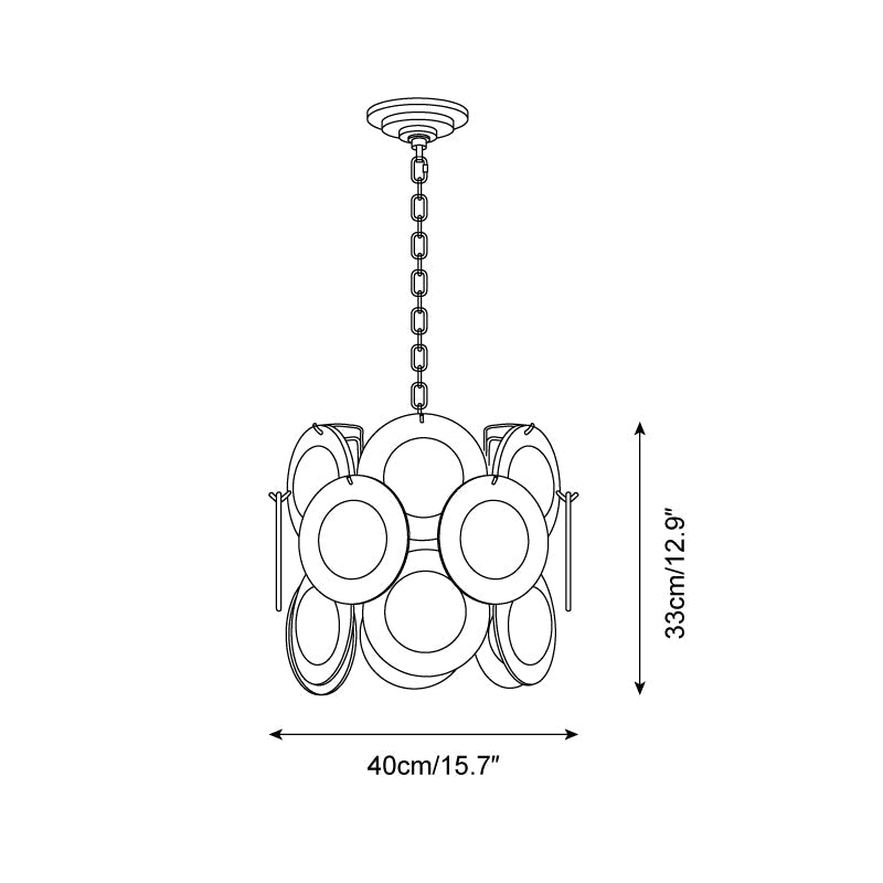 Delmar Glass Pendant Lamp — product view 5