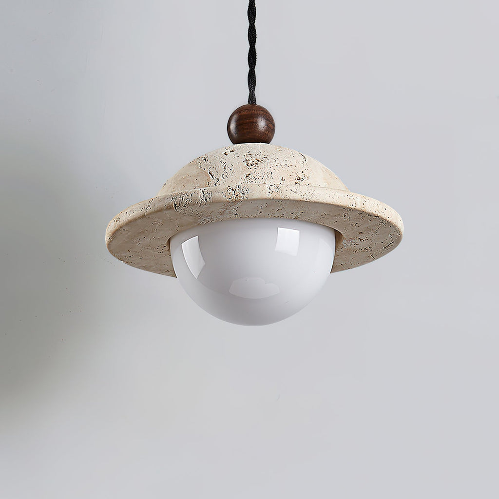 Dorna Travertine Pendant Lamp — product view 2