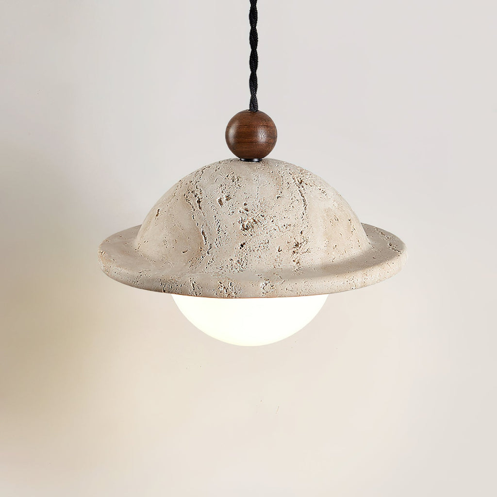 Dorna Travertine Pendant Lamp — product view 3