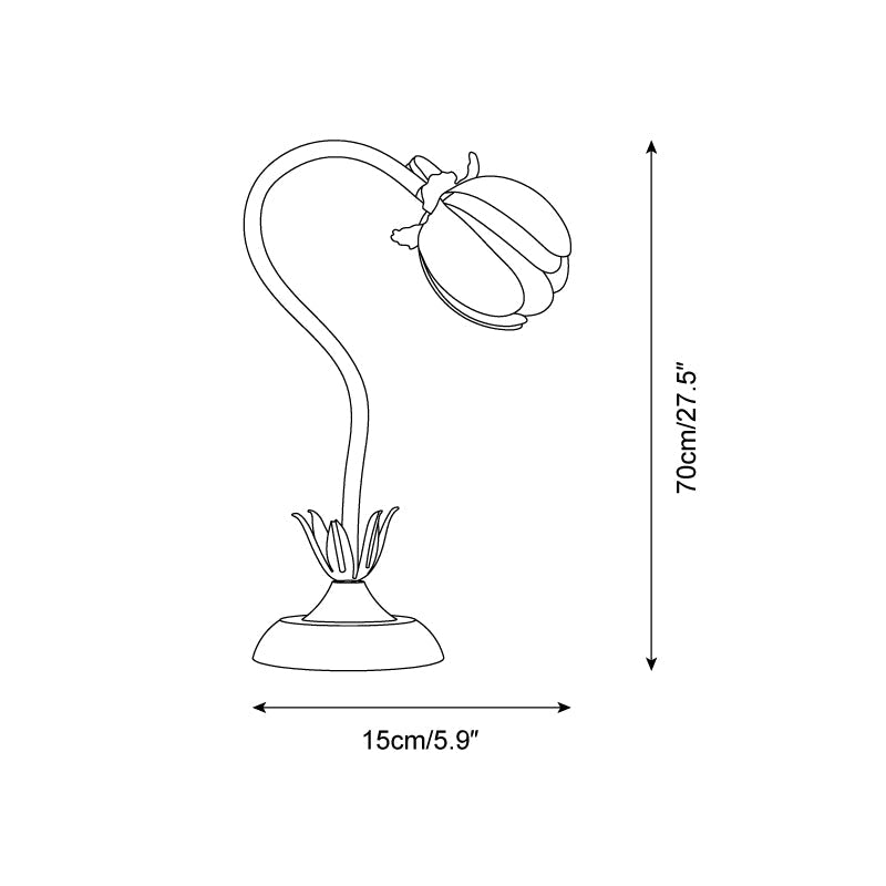 Petala Metal Table Lamp — product view 5