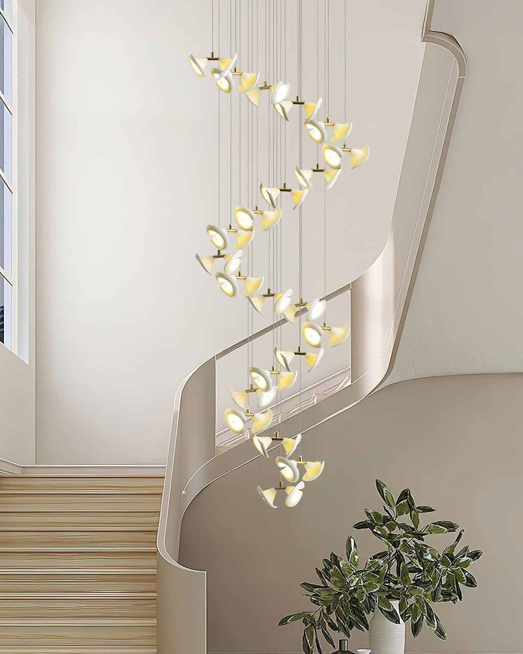 Fiora Metal Chandelier — product view 3