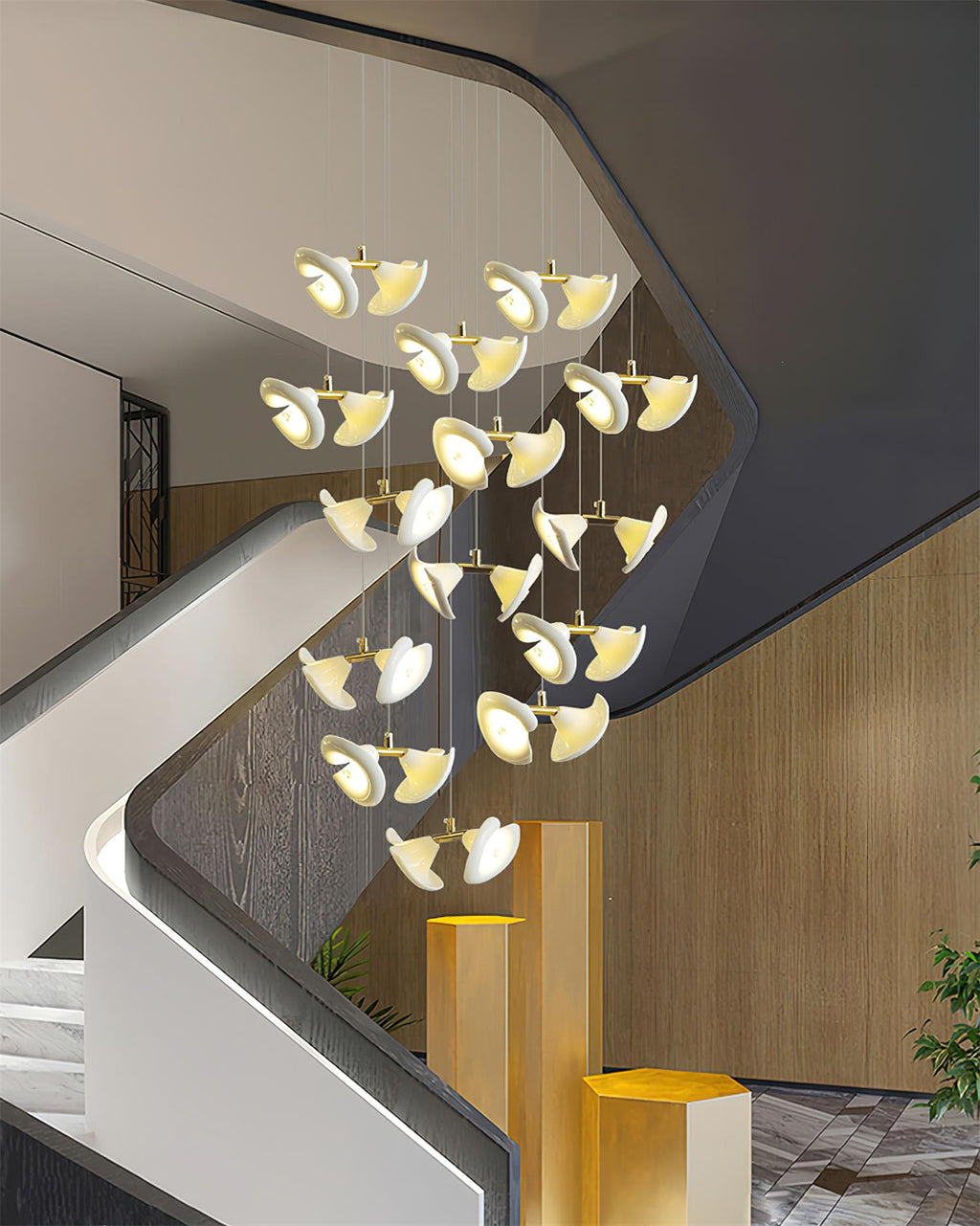 Fiora Metal Chandelier — product view 4