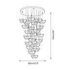 Fiora Metal Chandelier — product view 7