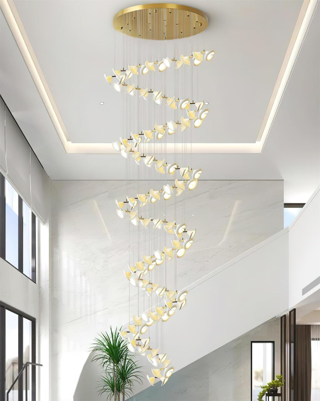 Fiora Metal Chandelier — product view 12